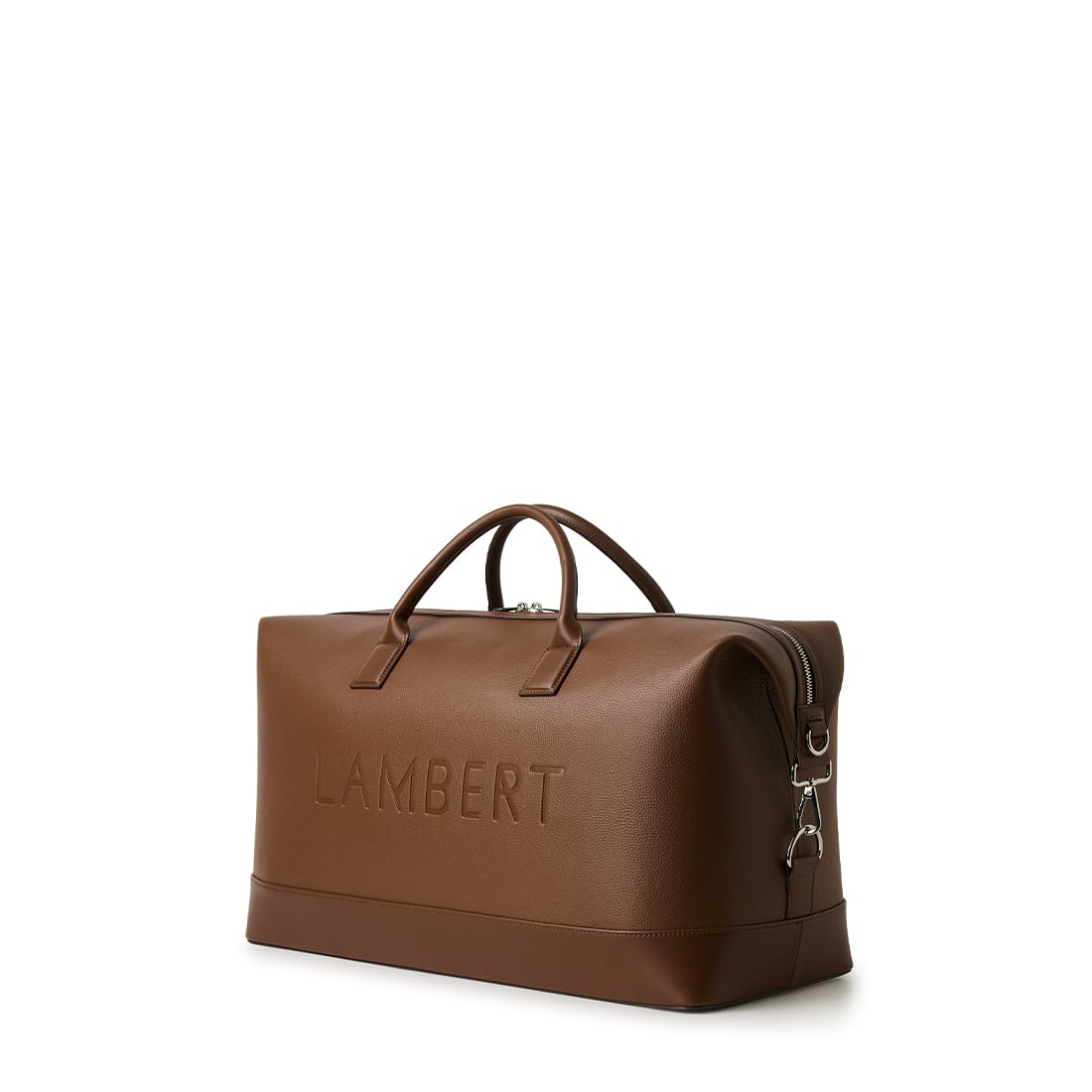 The June - Hazelnut Vegan Leather Travel Bag