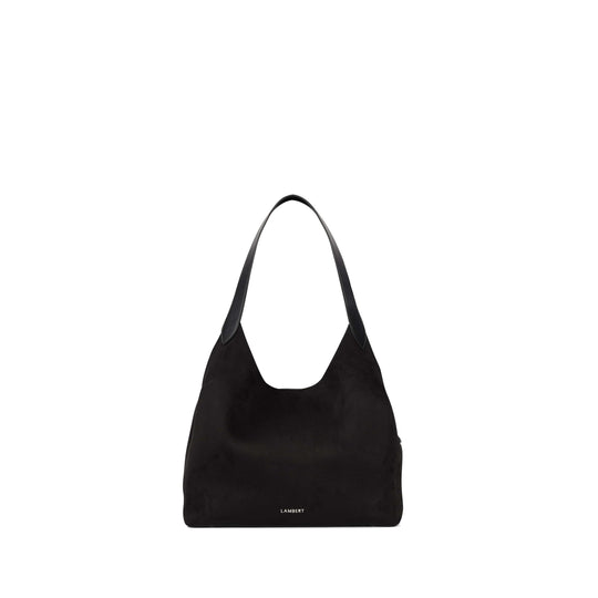Le Katy - Sac fourre-tout en suède vegan noir