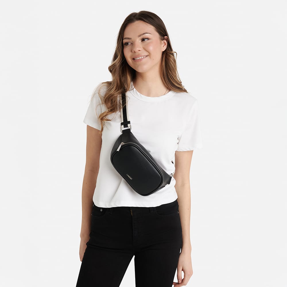 The Sammy - Hazelnut Vegan Leather Belt Bag