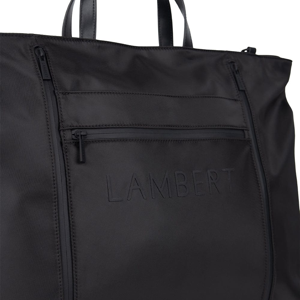 Le Lawrence sac fourre-tout extensible 3-en-1 en nylon recyclé noir