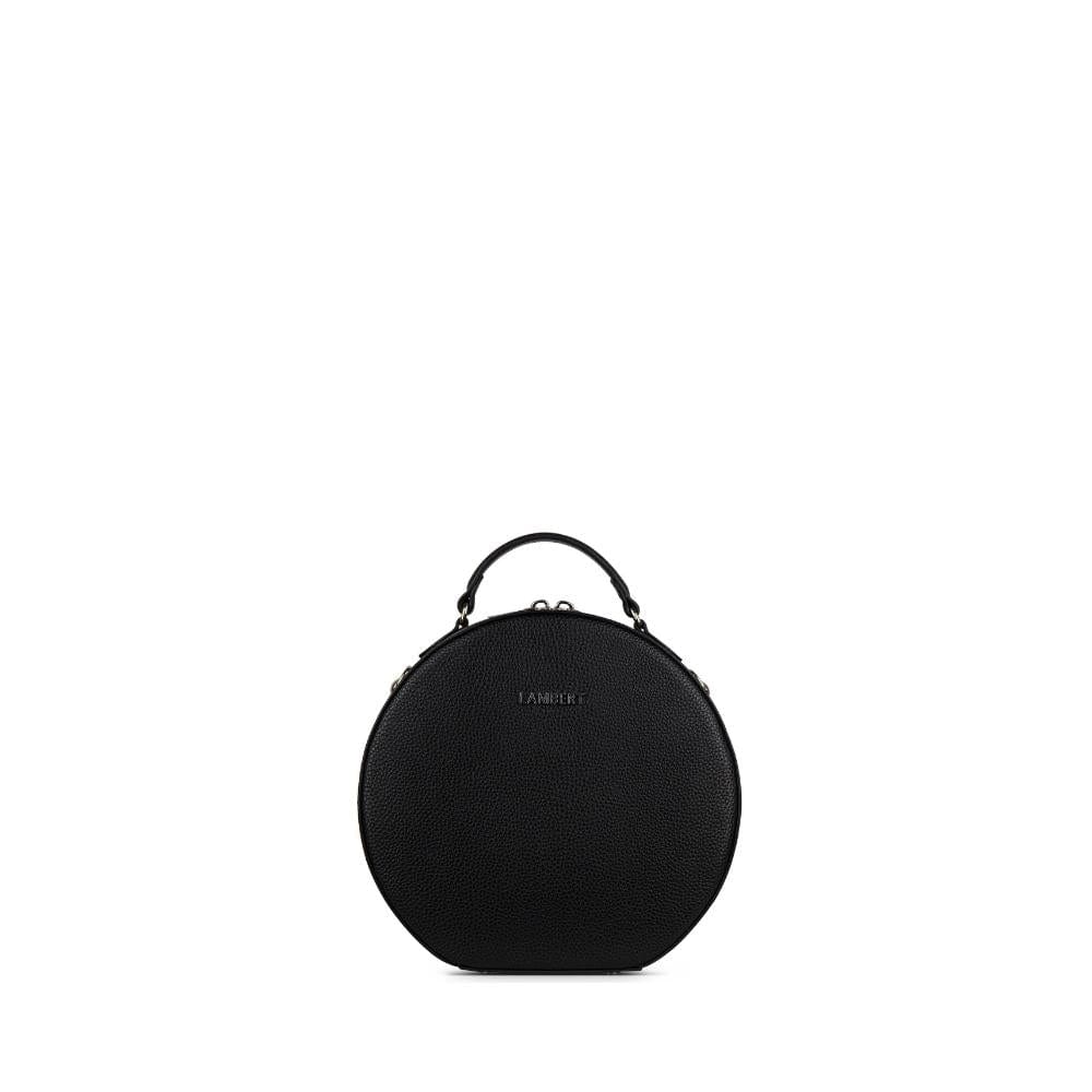 Le Livia - Sac à main 3-en-1 en cuir vegan noir