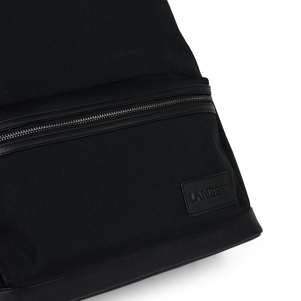 Le Logan - Sac à dos en canevas noir