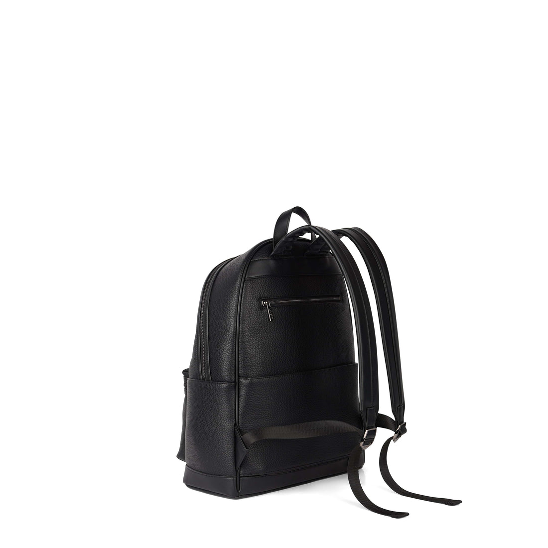 Le Logan - Sac à dos en cuir vegan noir