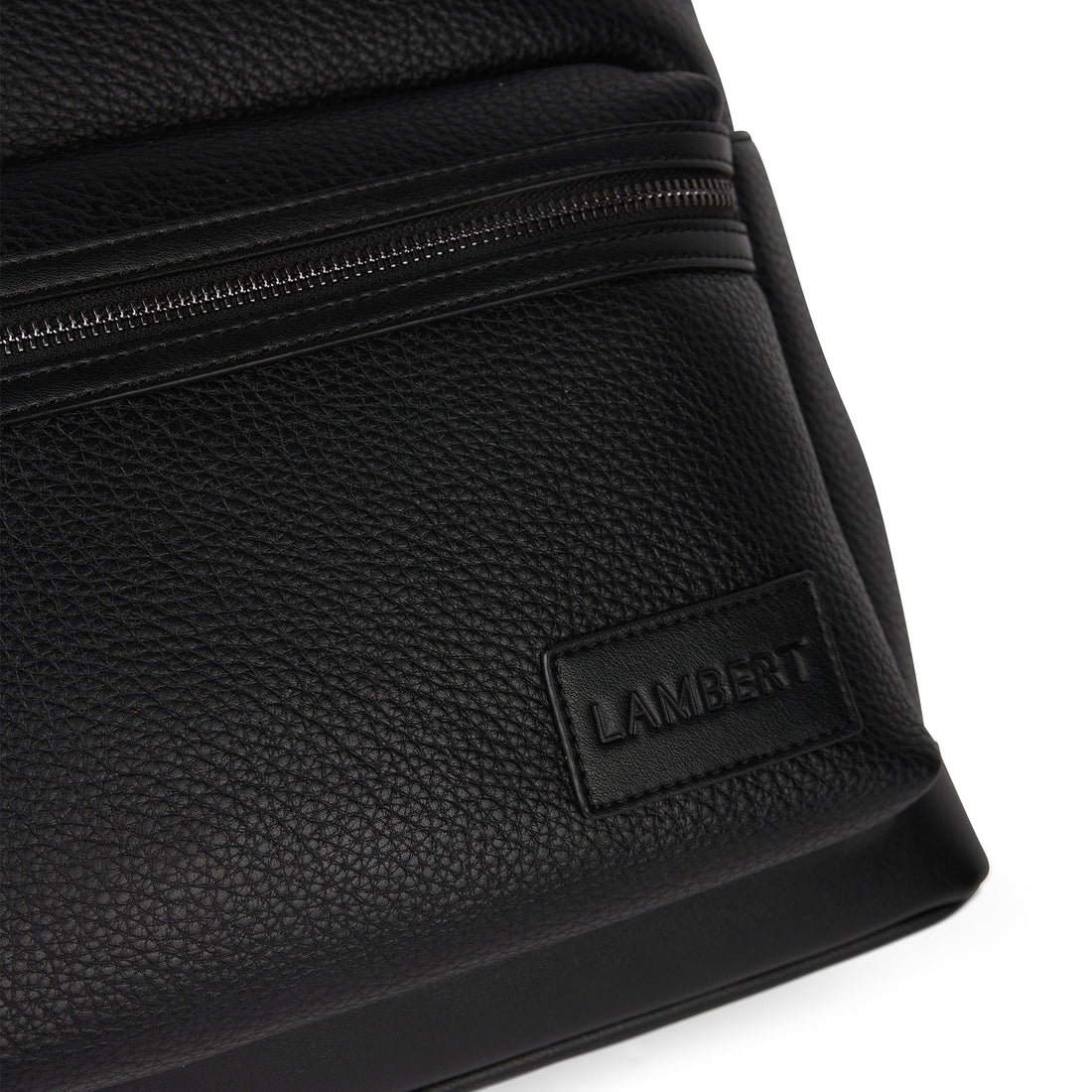 Le Logan - Sac à dos en cuir vegan noir