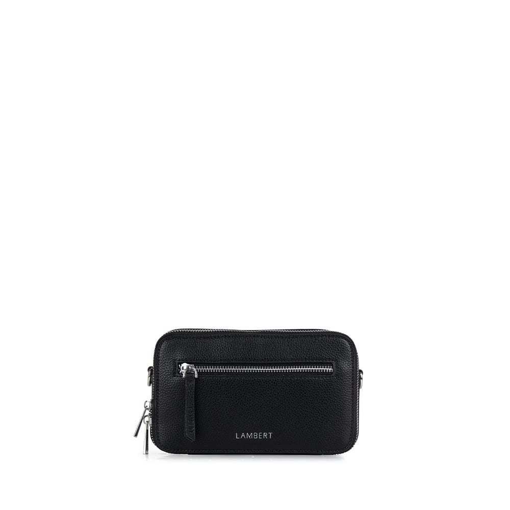 Le Madalyn - Sac à main 2-en-1 en cuir vegan noir