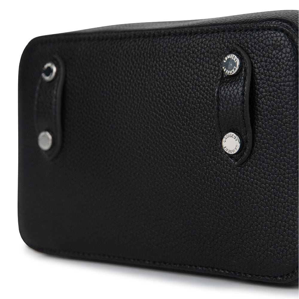 Le Madalyn - Sac à main 2-en-1 en cuir vegan noir