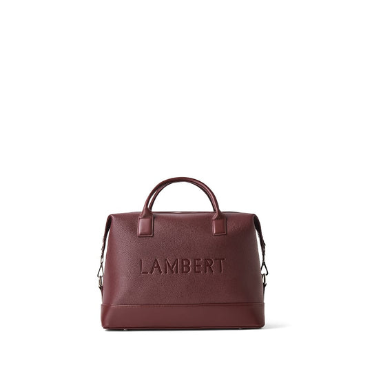 The Mae- Cassis Small Travel Bag Veagn Leather