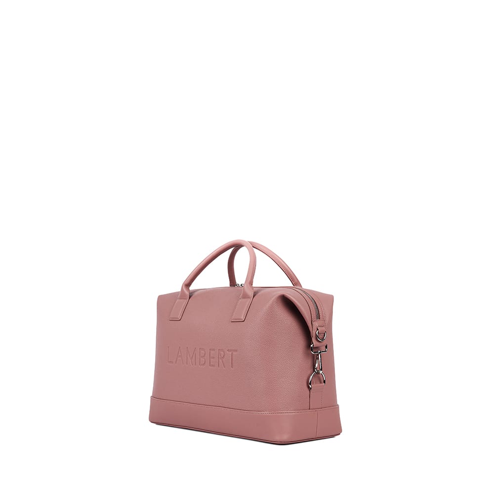 Le Mae - Petit sac de voyage en cuir vegan clay