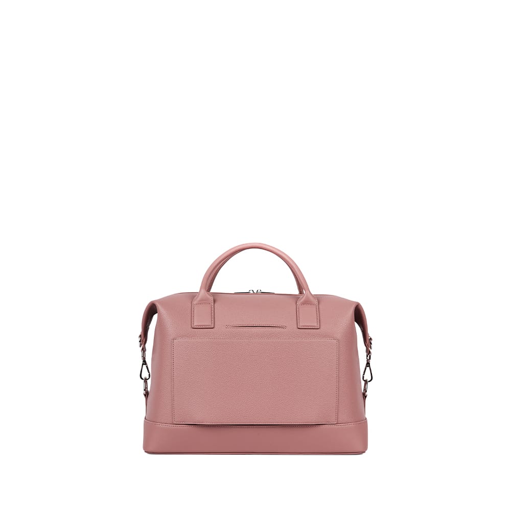 Le Mae - Petit sac de voyage en cuir vegan clay