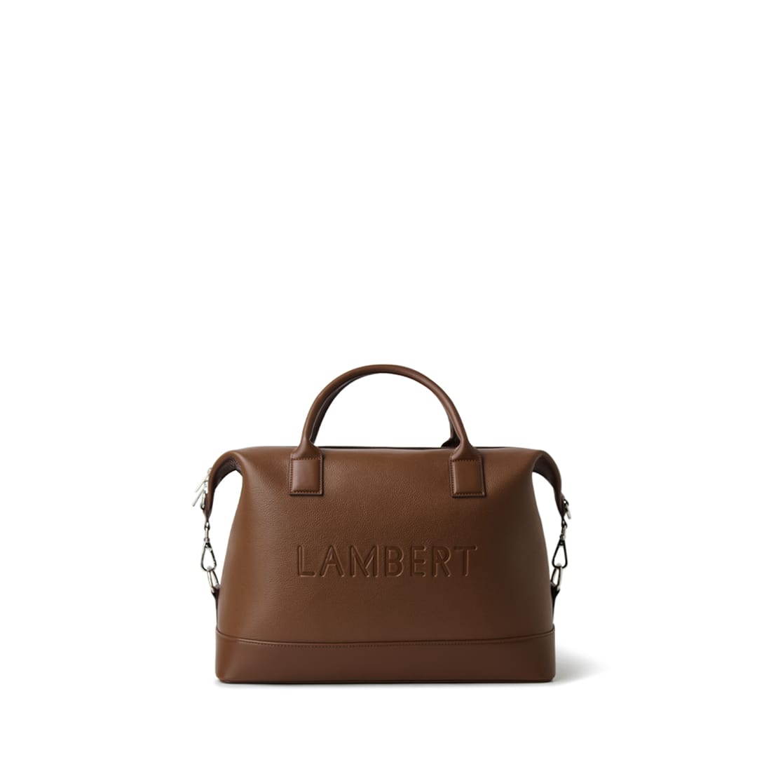 The Mae - Hazelnut Vegan Leather Small Travel Bag