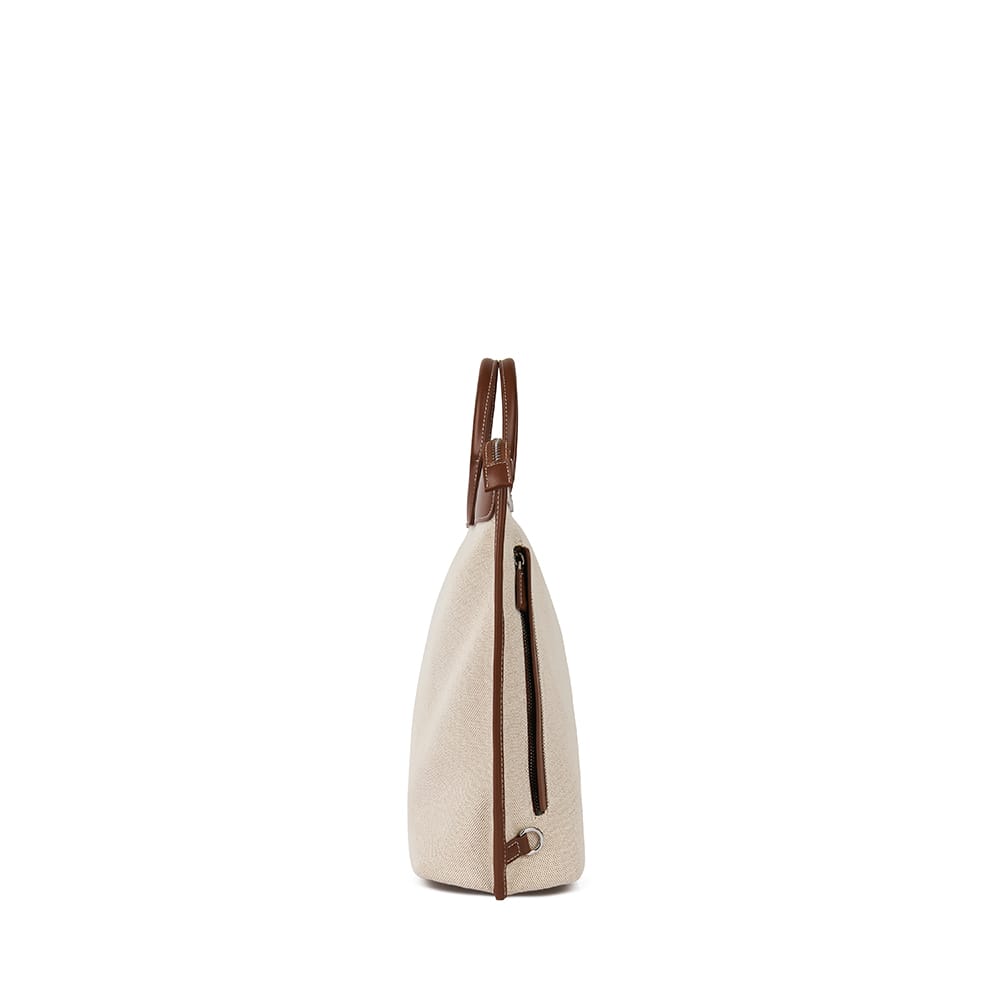 The Maelle – Hazelnut Canvas Backpack