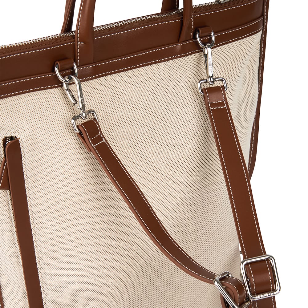 The Maelle – Hazelnut Canvas Backpack