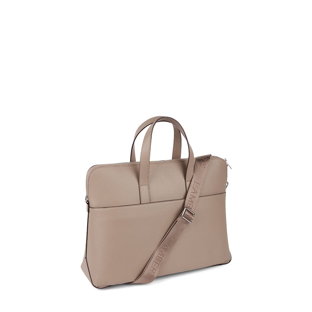 Le Malorie - Mallette 2-en-1 en cuir vegan terra