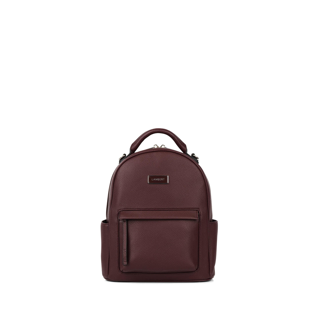 Le Maude - Sac à dos 3-en-1 en cuir vegan mahogany