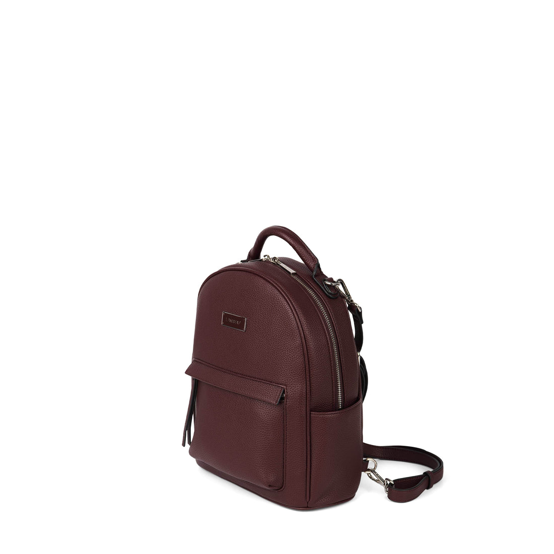 Le Maude - Sac à dos 3-en-1 en cuir vegan mahogany