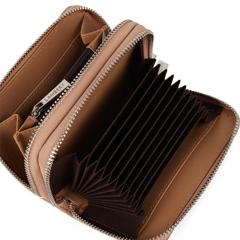 Le Megan - Portefeuille en cuir vegan souvenir