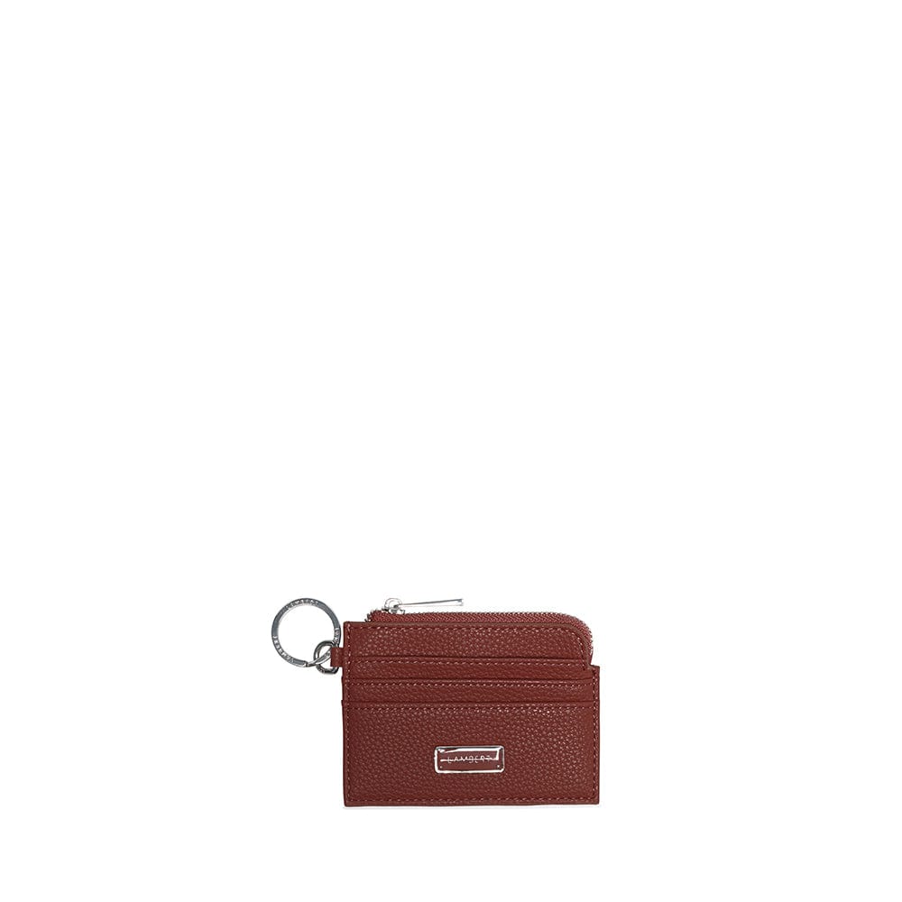 Le Melody - Porte-cartes en cuir vegan rosewood