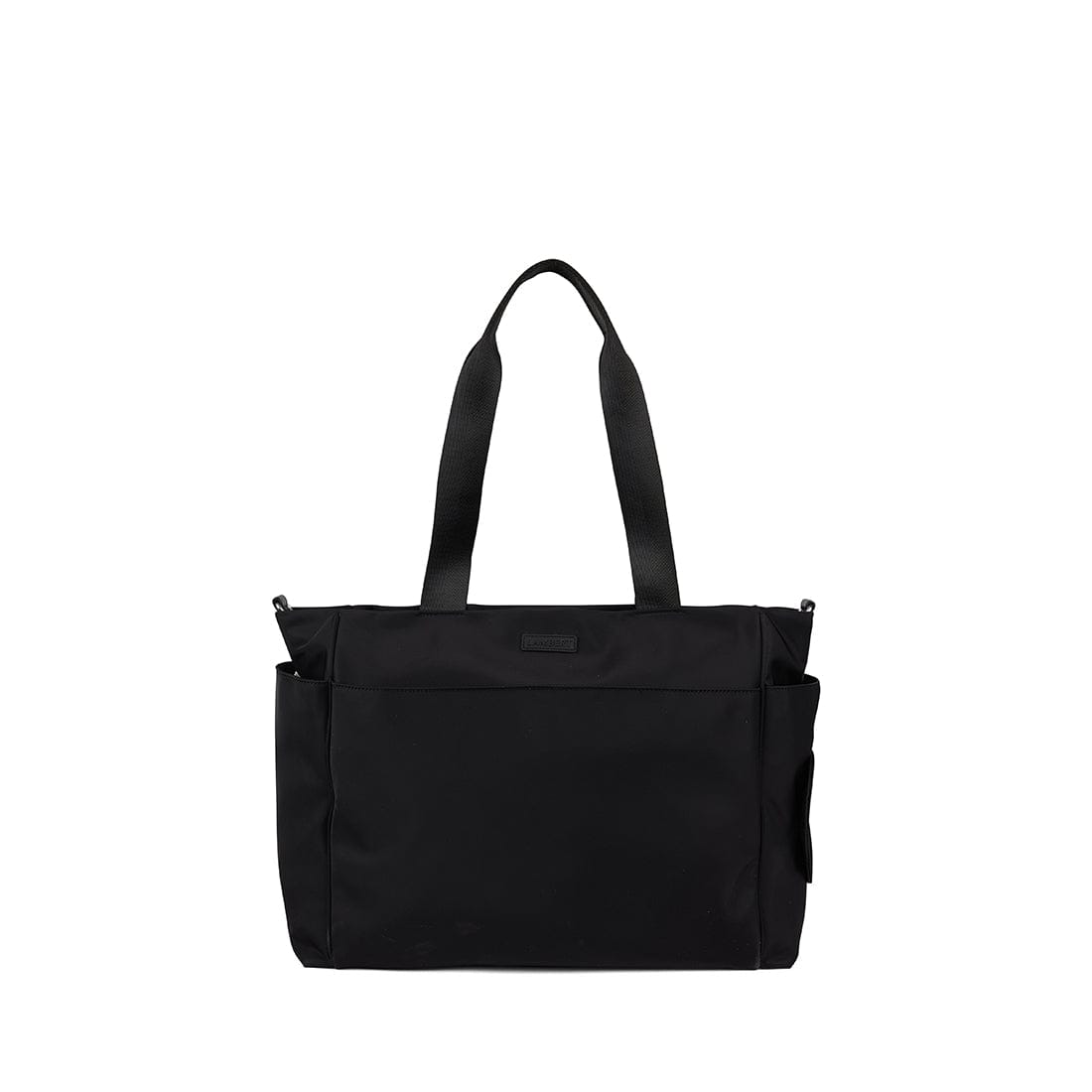 Le Milani – Sac fourre-tout maternité en nylon noir
