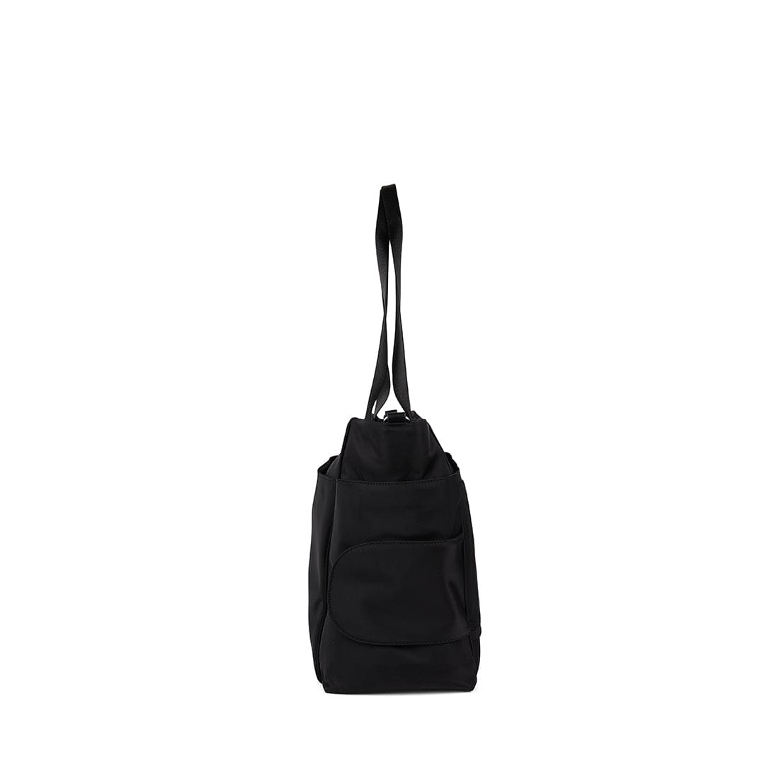 Le Milani – Sac fourre-tout maternité en nylon noir