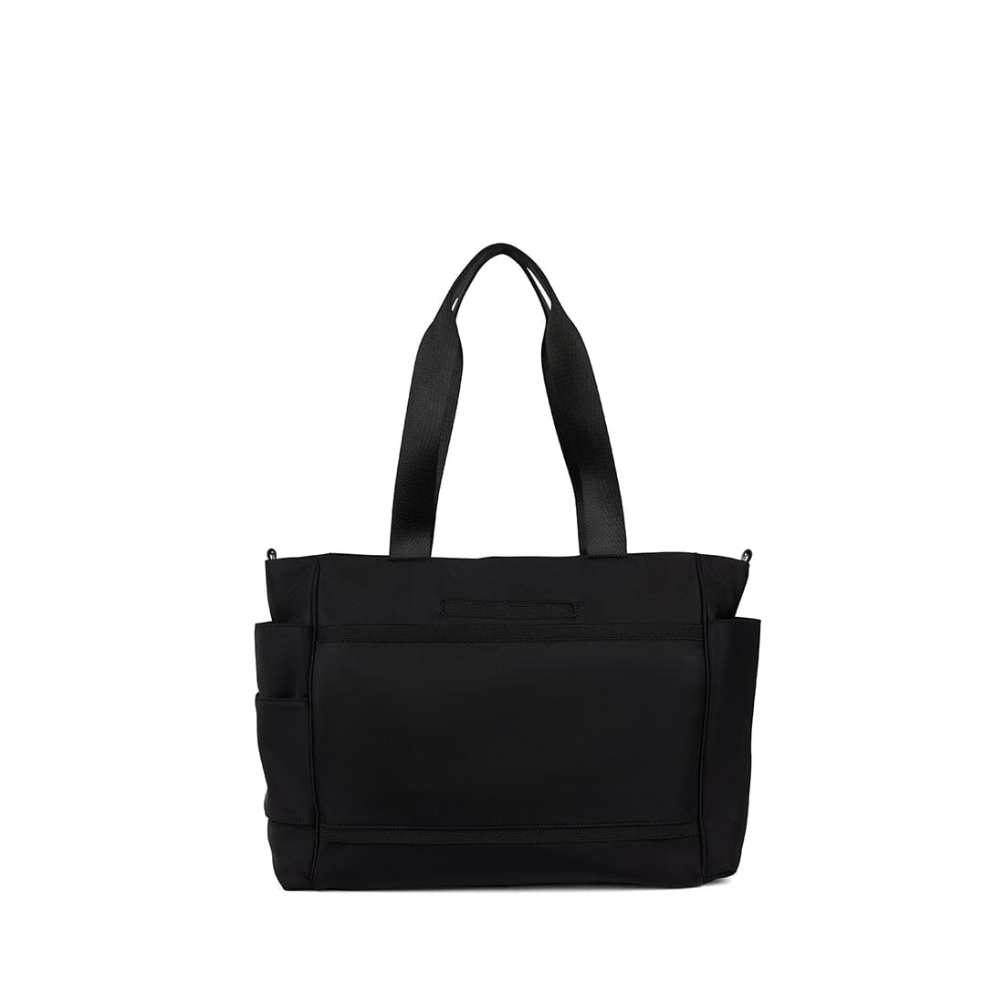 Le Milani – Sac fourre-tout maternité en nylon noir