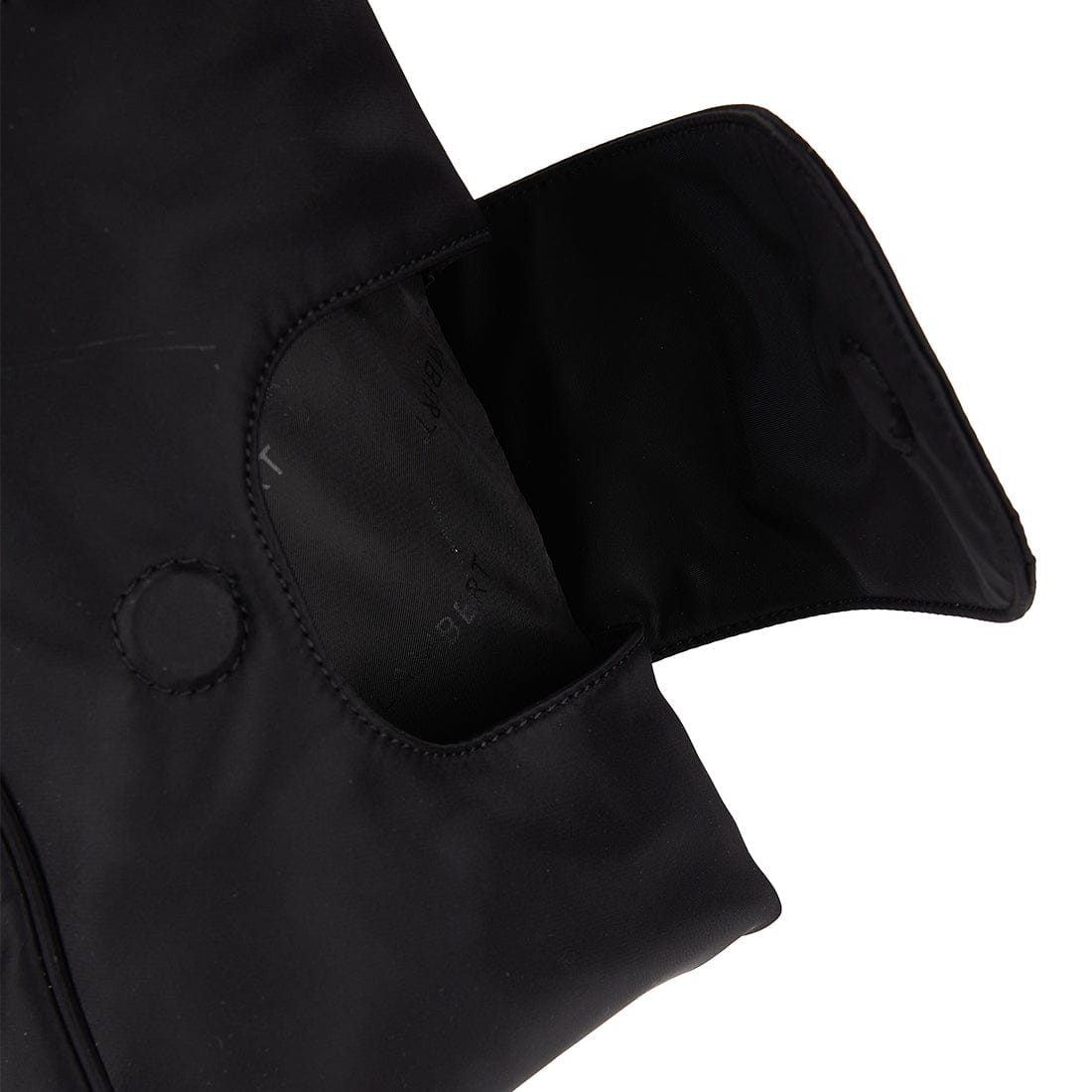 Le Milani – Sac fourre-tout maternité en nylon noir