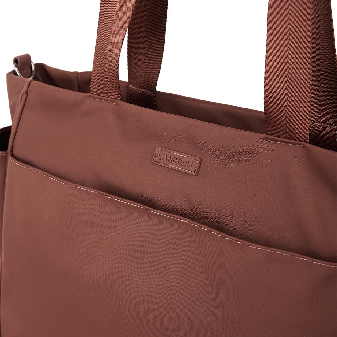 Le Milani – Sac fourre-tout maternité en nylon sienna