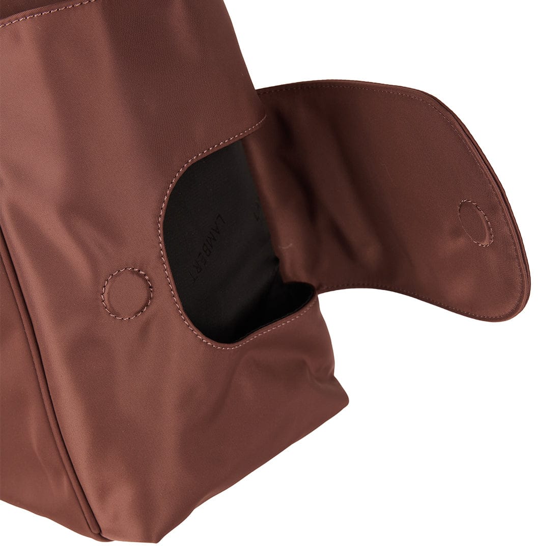 Le Milani – Sac fourre-tout maternité en nylon sienna