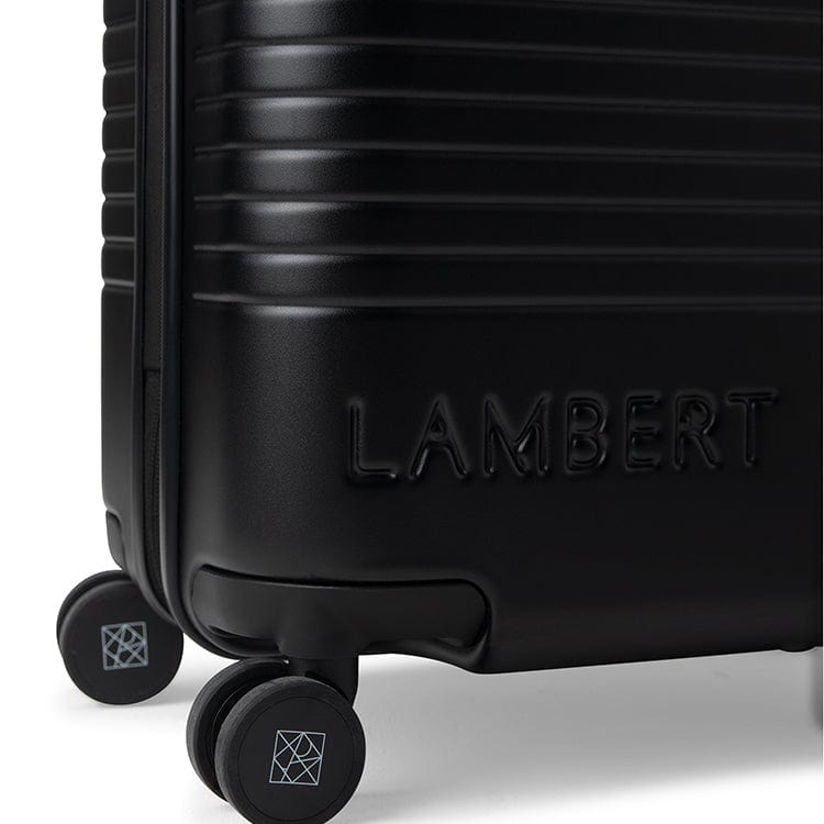 La Berlin - Valise de cabine extensible noire