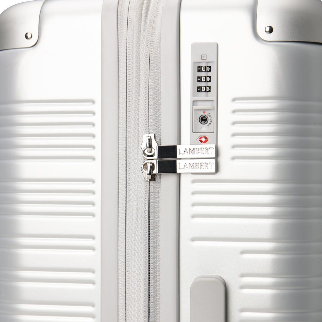 La Milan - Valise d’enregistrement moyenne silver