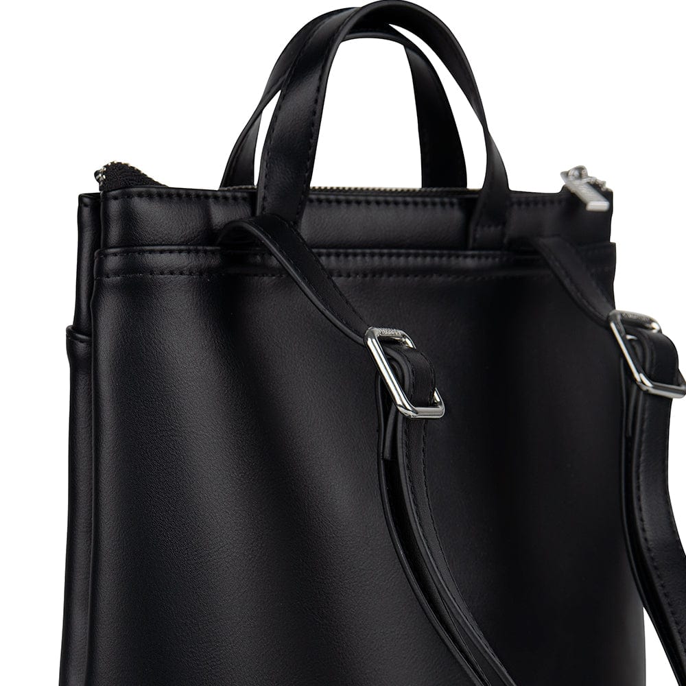 Le Millie - Sac à dos en cuir vegan noir