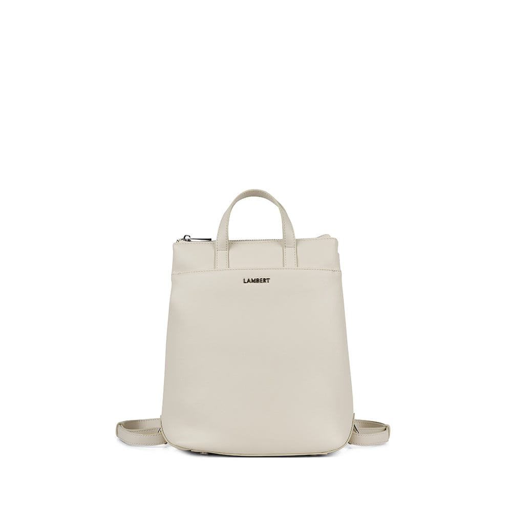 Le Millie - Sac à dos en cuir vegan porcelain
