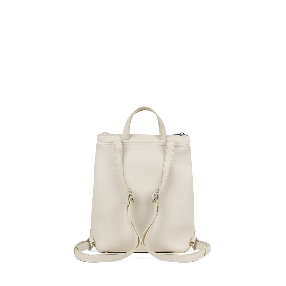 Le Millie - Sac à dos en cuir vegan porcelain