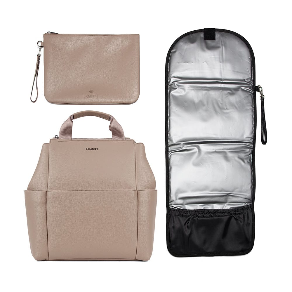 Le Nala - Sac à couches en cuir vegan terra recyclé