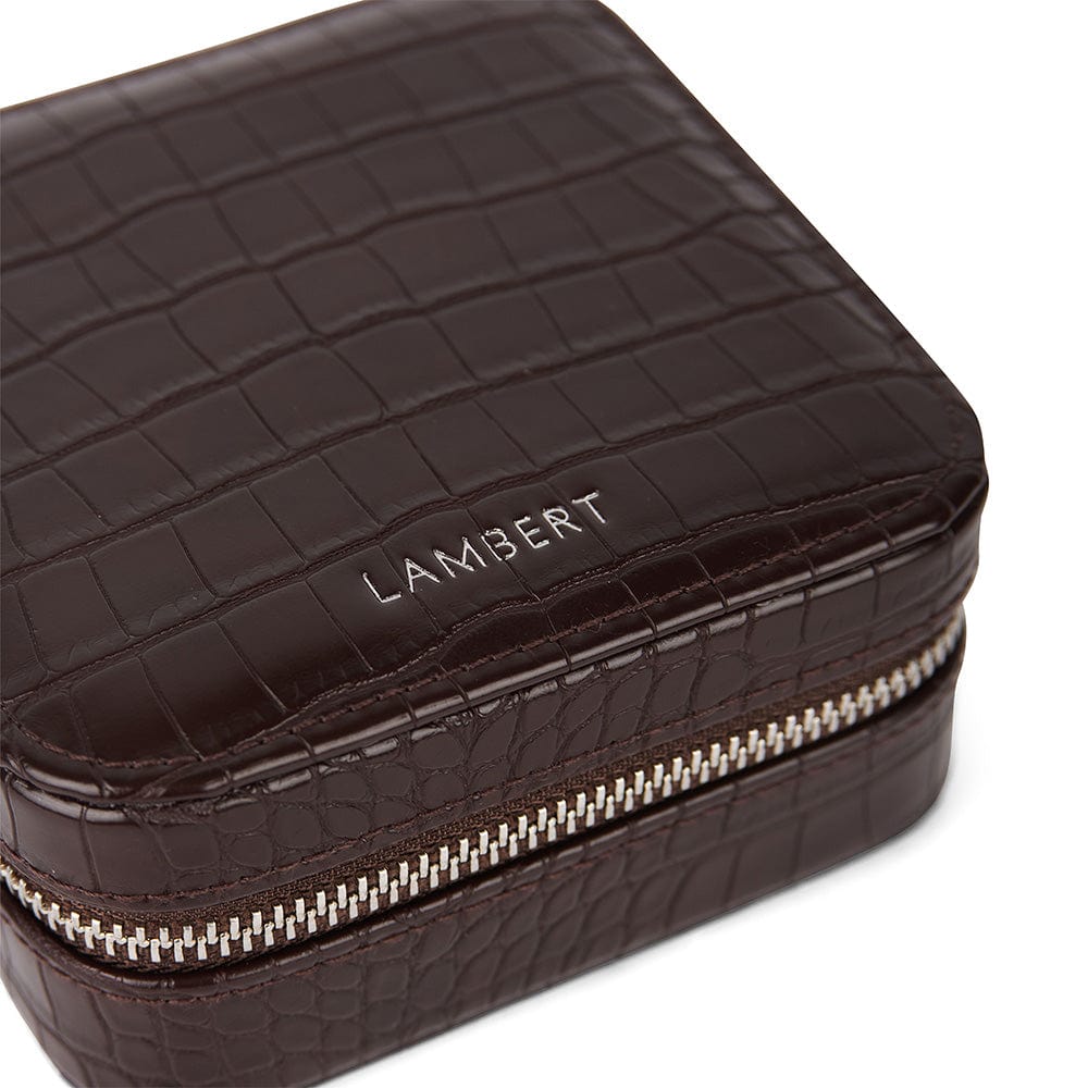 Le Noelle - Boite à bijoux en cuir vegan bark