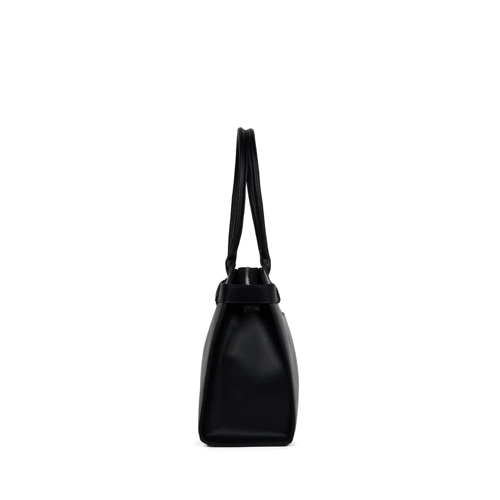 Le Odelia - Sac fourre-tout en cuir vegan noir
