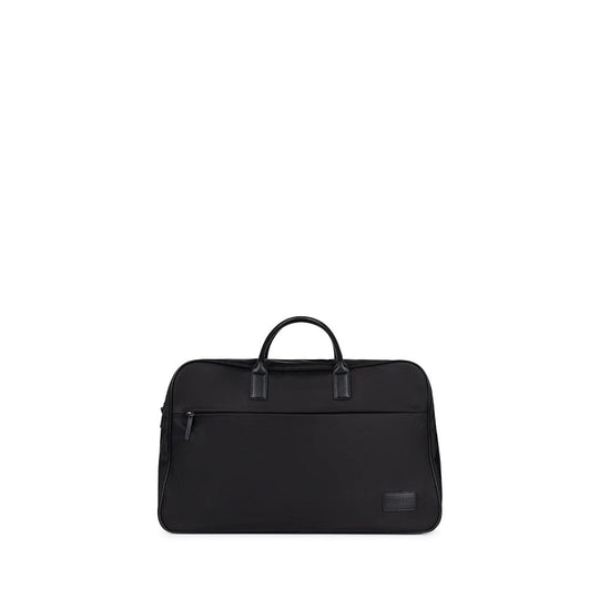The Oslo - Black Recycled Nylon Travel Bag