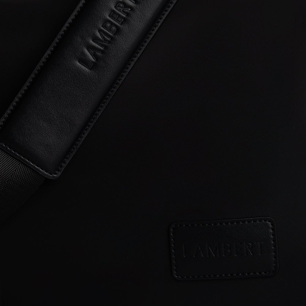 Ensemble voyage - Valise d'enregistrement + Sac de voyage en nylon noir