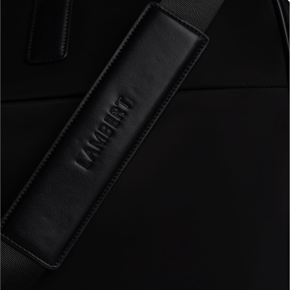 Le Oslo - Sac de voyage fourre-tout en nylon recyclé noir