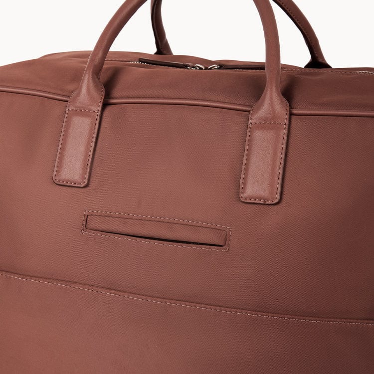 Le Oslo - Sac de voyage fourre-tout en nylon recyclé sienna