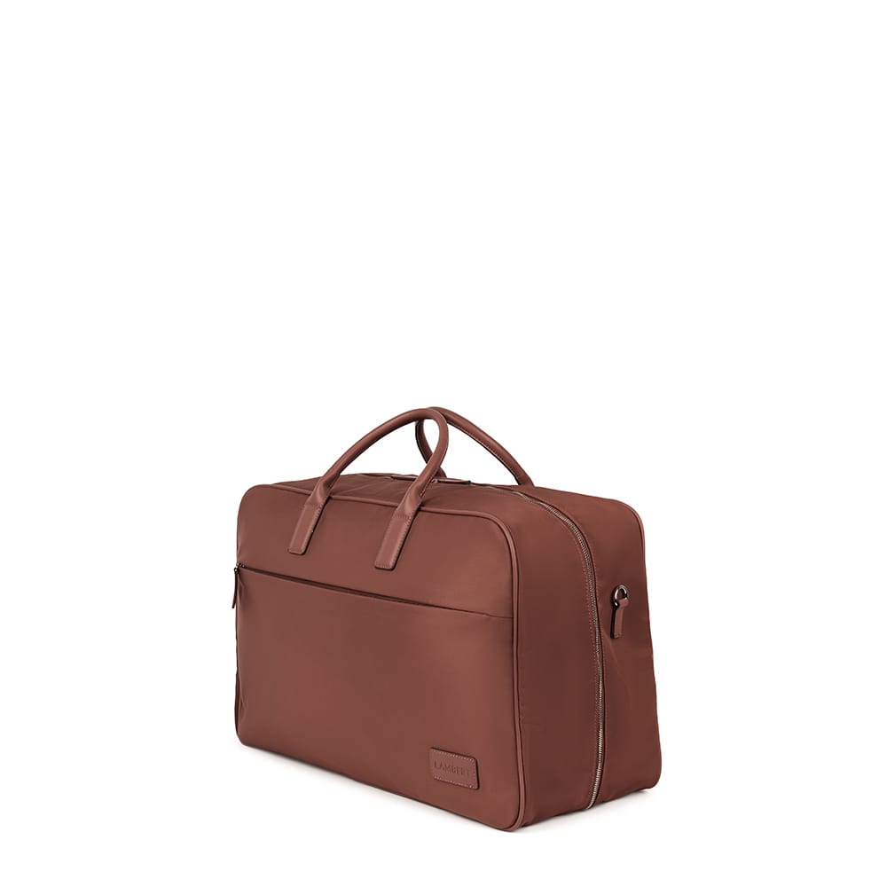 Le Oslo - Sac de voyage fourre-tout en nylon recyclé sienna