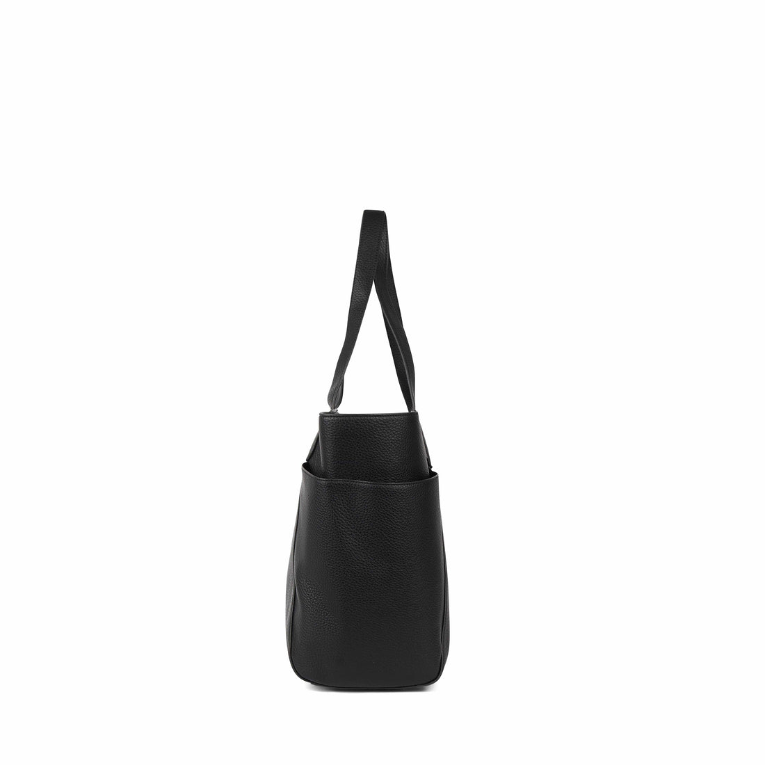 Le Paige – Grand sac fourre-tout en cuir vegan noir