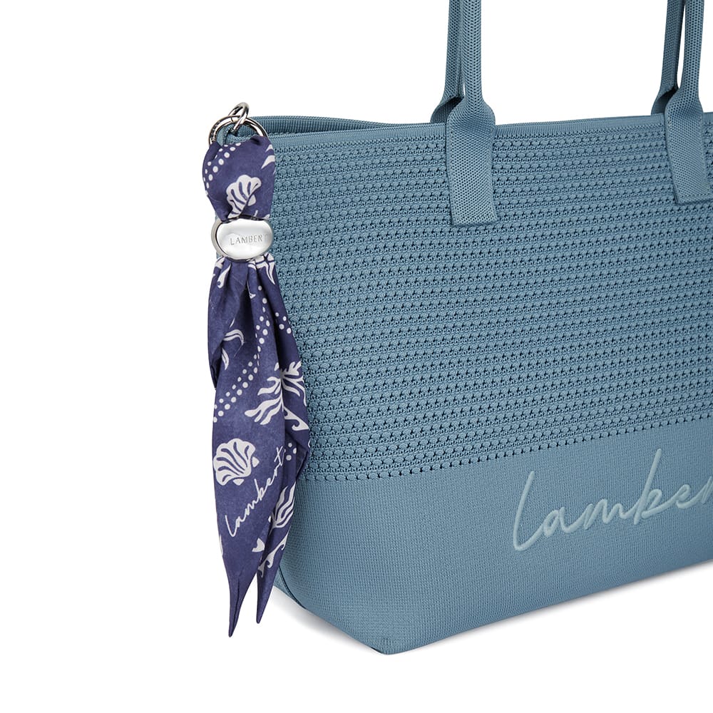 Le Paola – Porte-clés foulard marine