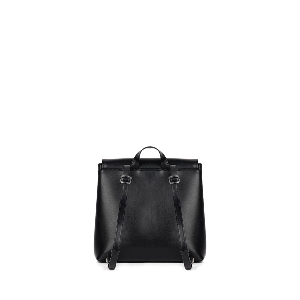 Le Polly - Sac à dos en cuir vegan noir