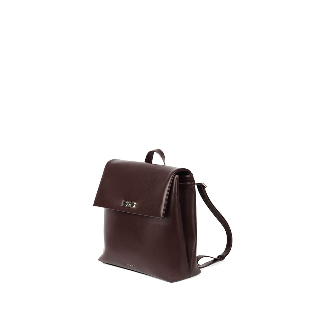 Le Polly - Sac à dos en cuir vegan bark