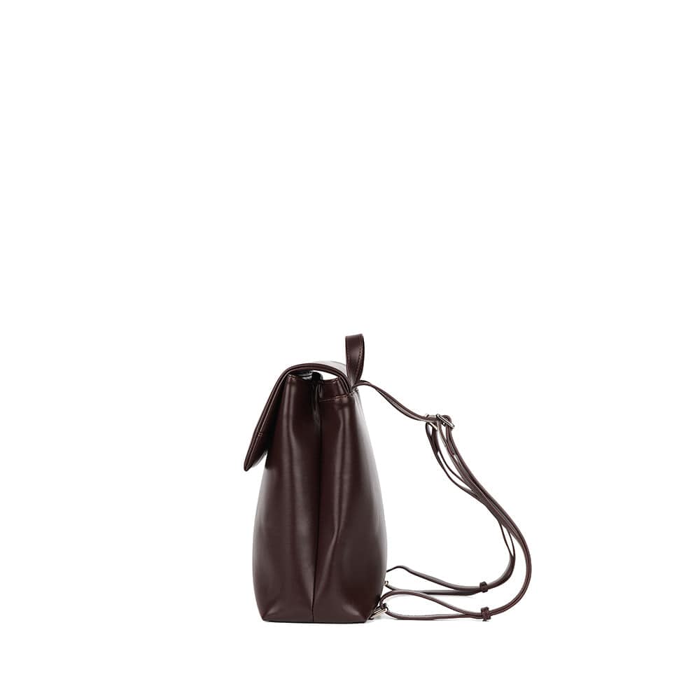 Le Polly - Sac à dos en cuir vegan bark