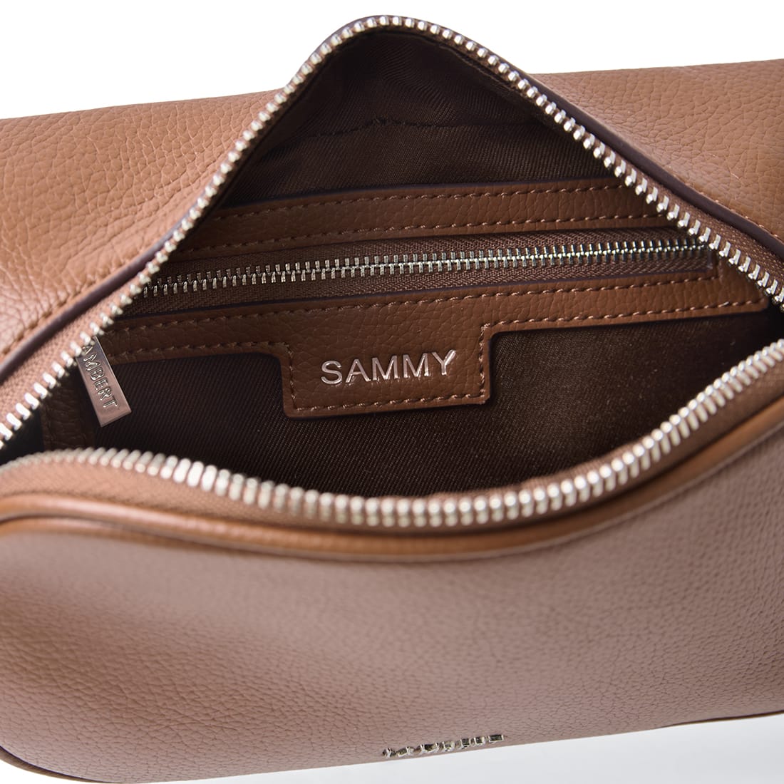 The Sammy - Hazelnut Vegan Leather Belt Bag