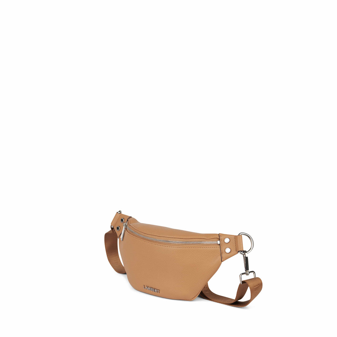 Le Sarah - Sac banane en cuir vegan camel