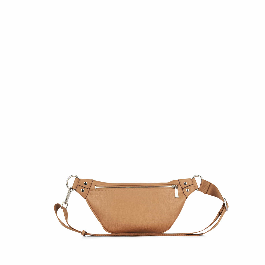 Le Sarah - Sac banane en cuir vegan camel