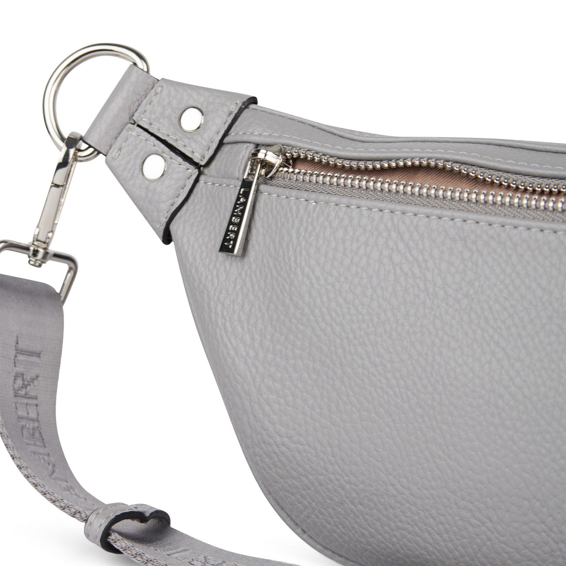 Le Sarah - Sac banane en cuir vegan storm