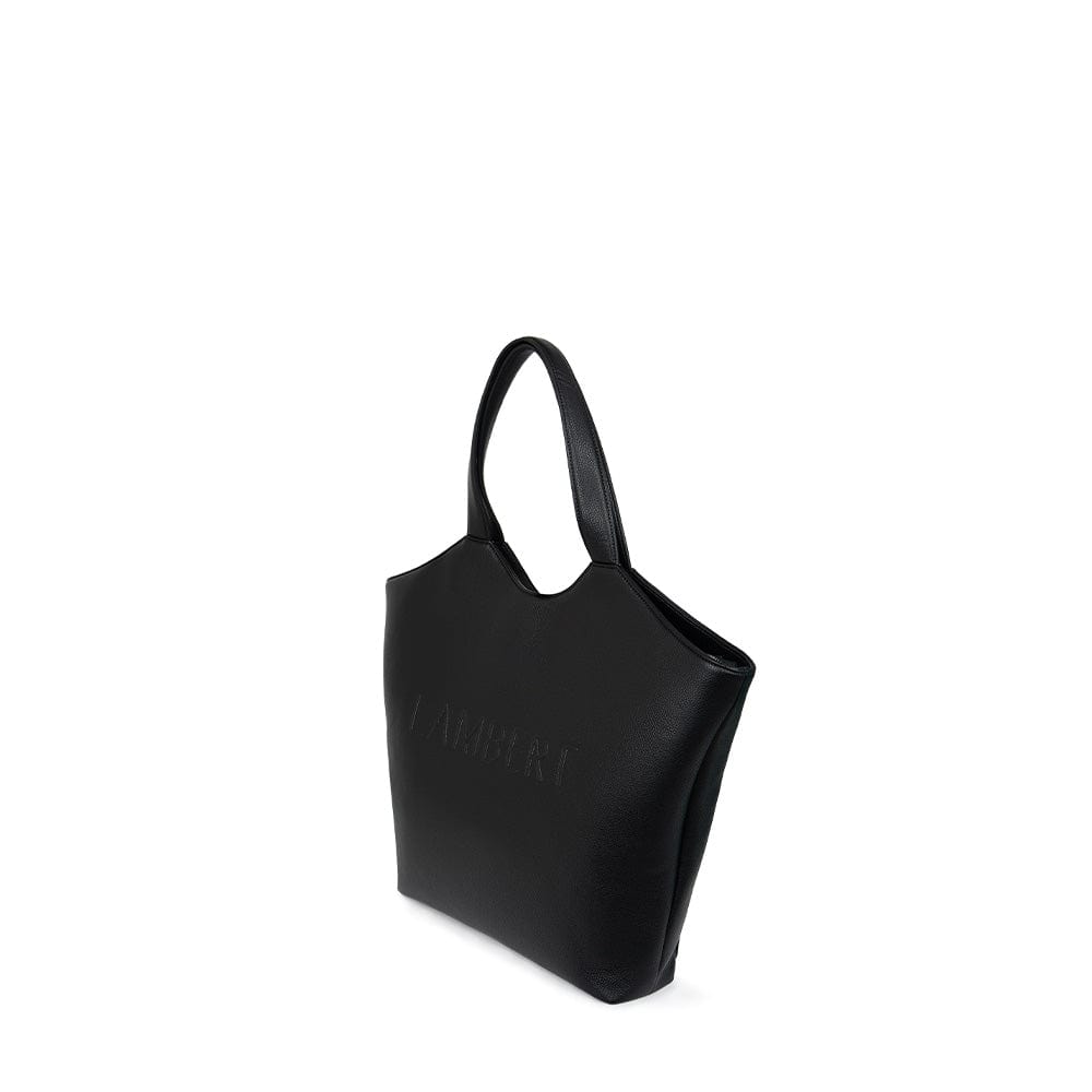 Le Sheila - Sac fourre-tout en cuir vegan noir